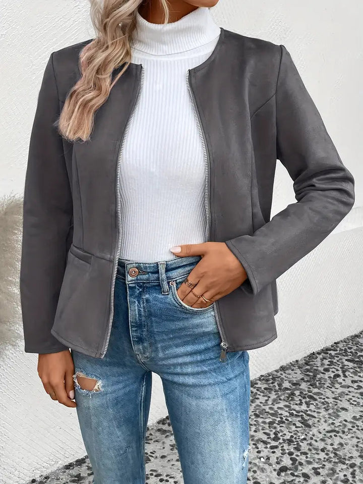 Roksana - Chaqueta Con Cremallera