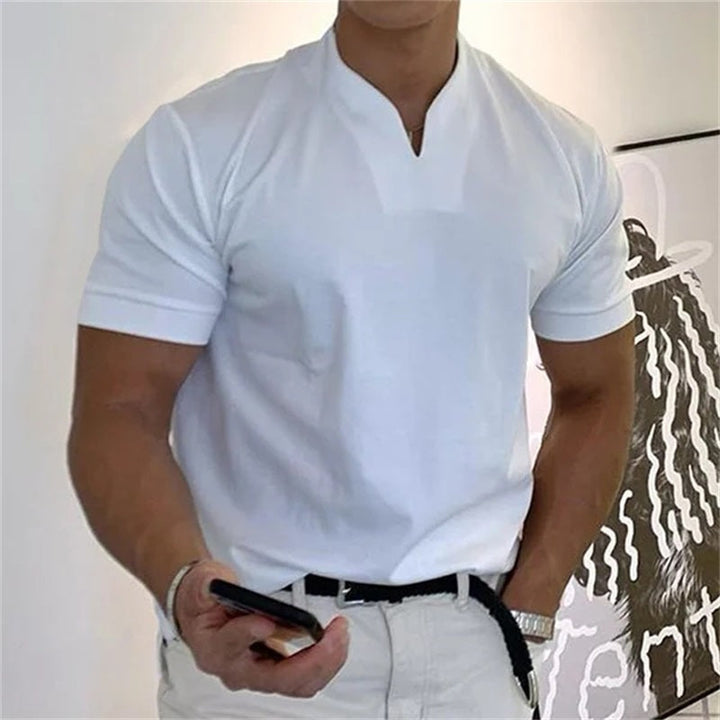 Arnulfo - Fitness Camisa con Manga Corta