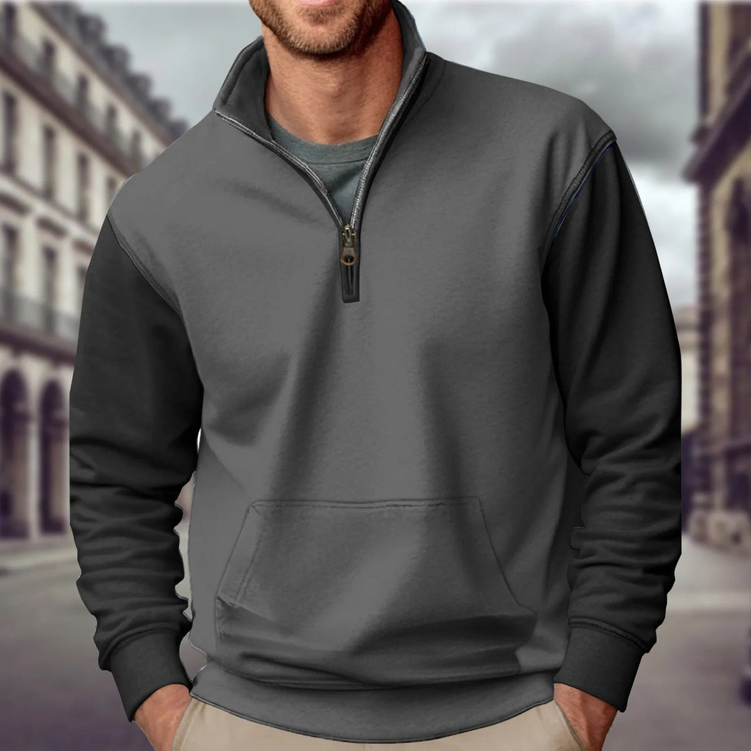 Tammo - Media cremallera Sin Capucha Pullover