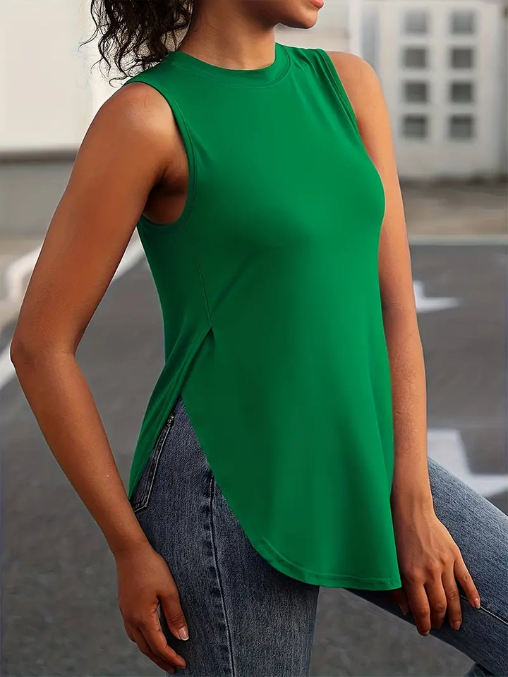 Desirae - Camisa Sin Mangas Transpirable