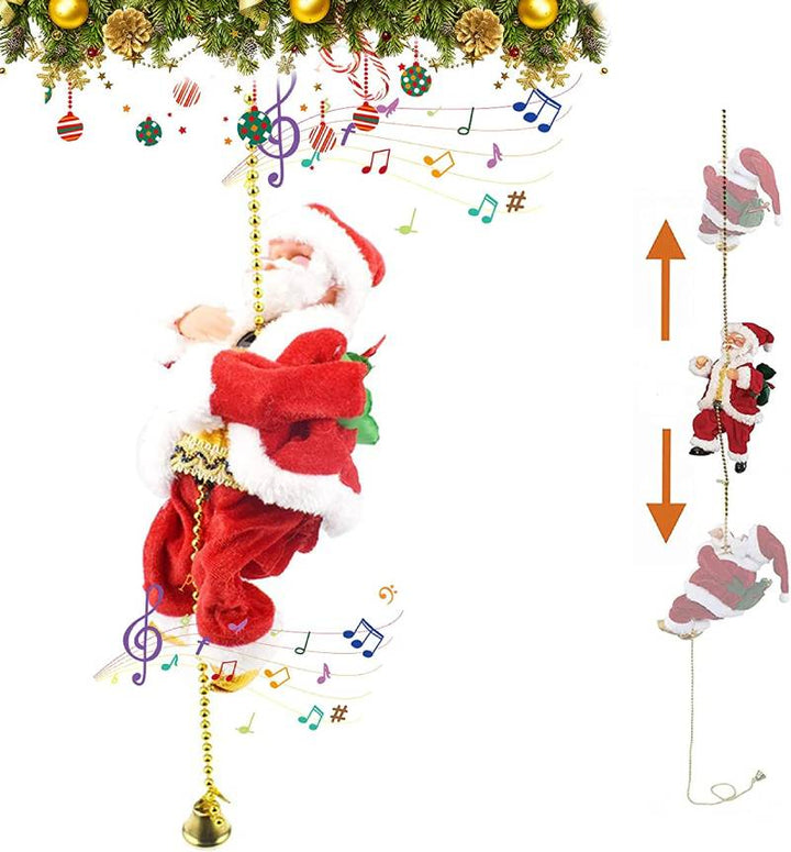 ClimbingClaus - Papá Noel Escalando y Tocando Música