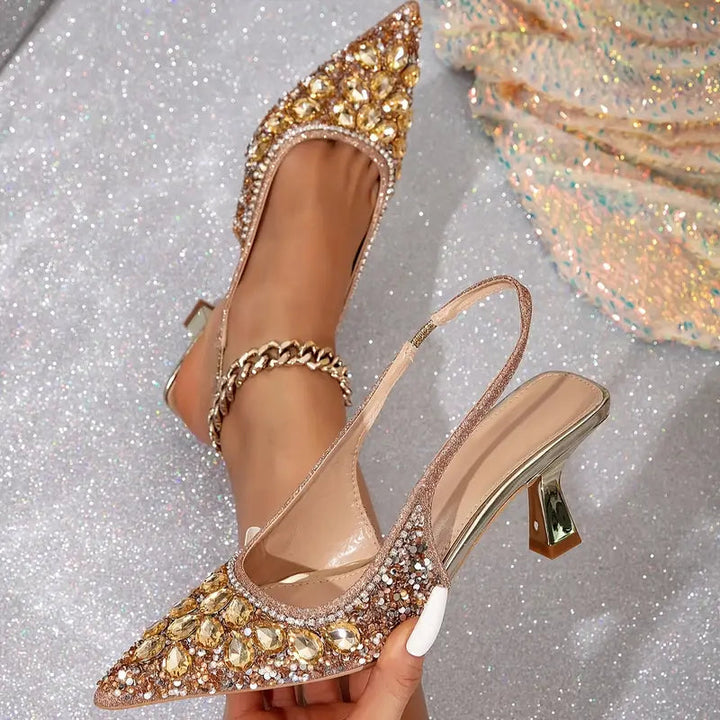 Abigail - Zapatos De Tacón Alto y Fino Para Banquetes