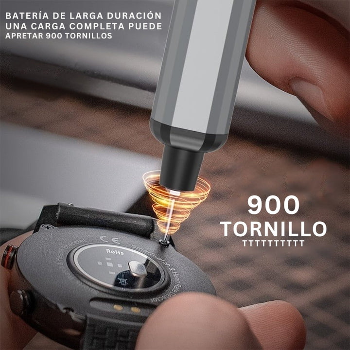 SwiftDrive - Mini Juego de Destornilladores Eléctricos de Precisión