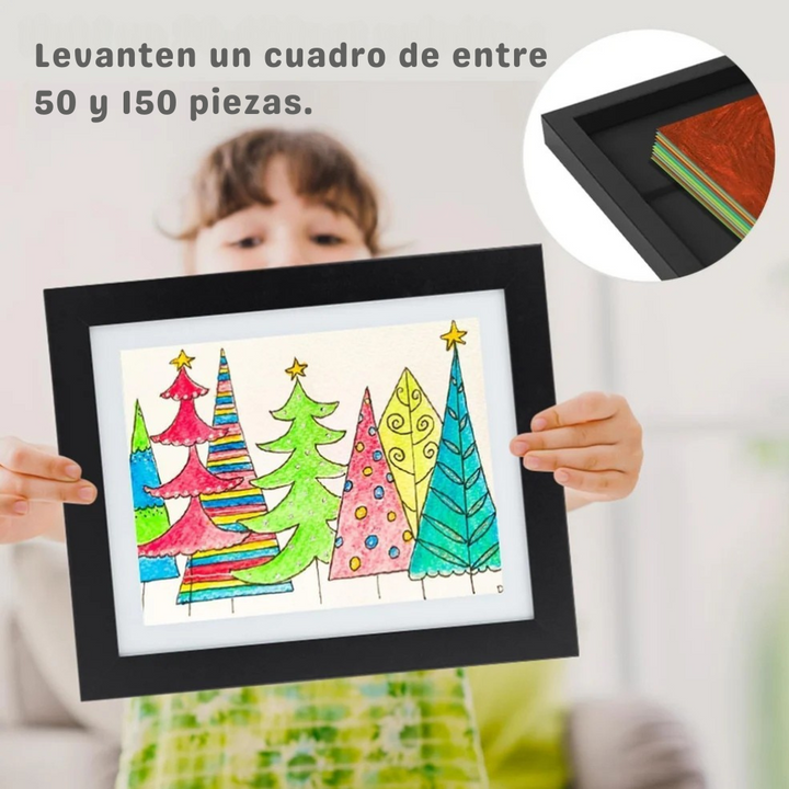 ArtKid - Marco Magnético Para Exhibir Obras De Arte De Niños