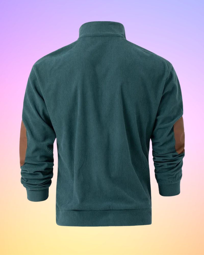 Schorsch - Camisa De Manga Larga Semiabierta De Color Sólido