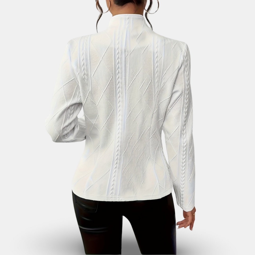 Lynn - Elegante Abrigo de Manga Larga