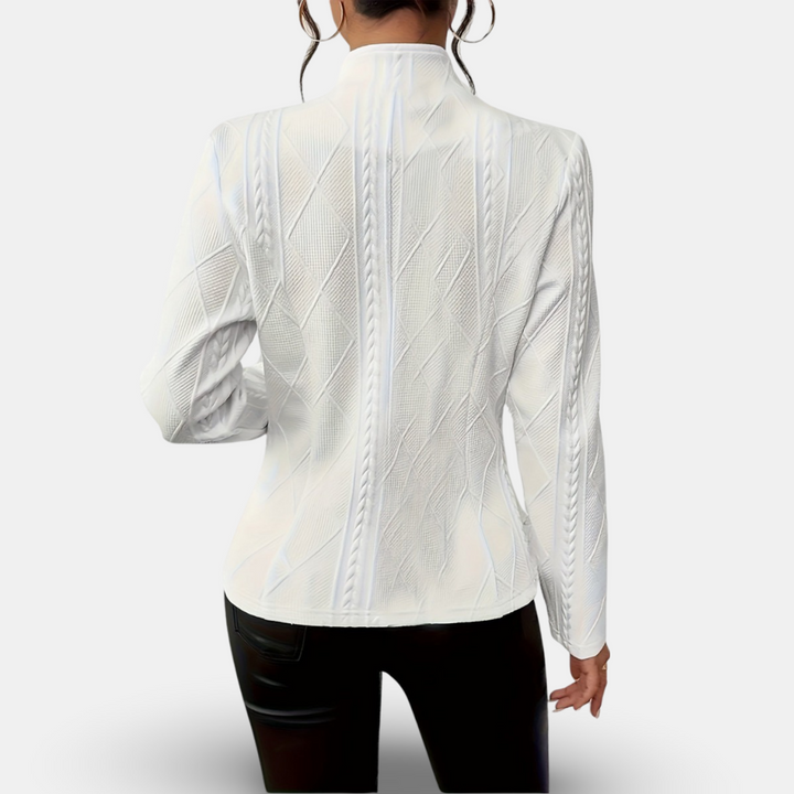 Lynn - Elegante Abrigo de Manga Larga