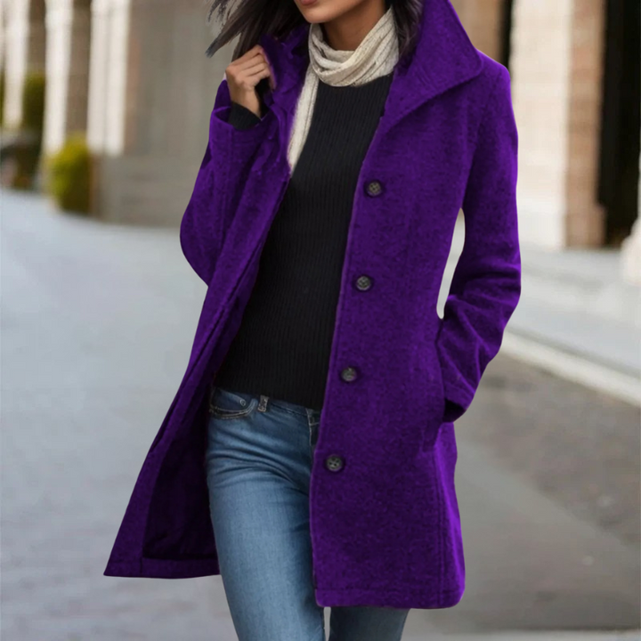 Zuleika - Abrigo de Invierno de Lna de Longitud Media