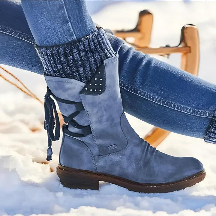 Aloisia - Botines Retro Para La Nieve