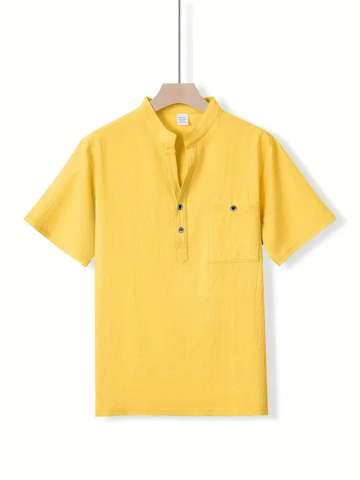 Vaughn - Elegante Camisa De Manga Corta