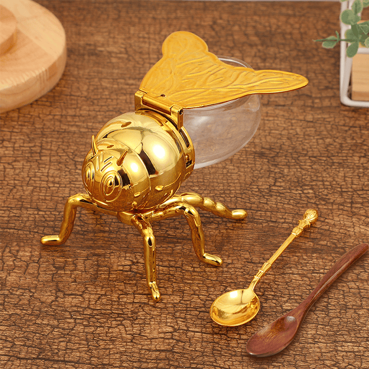 BeeCraft - Tarro de Miel Decorativo con Forma de Abeja