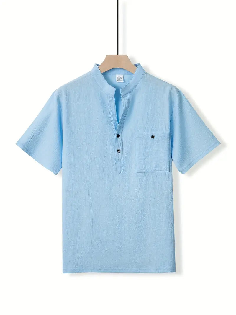 Vaughn - Elegante Camisa De Manga Corta