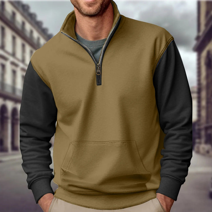 Tammo - Media cremallera Sin Capucha Pullover
