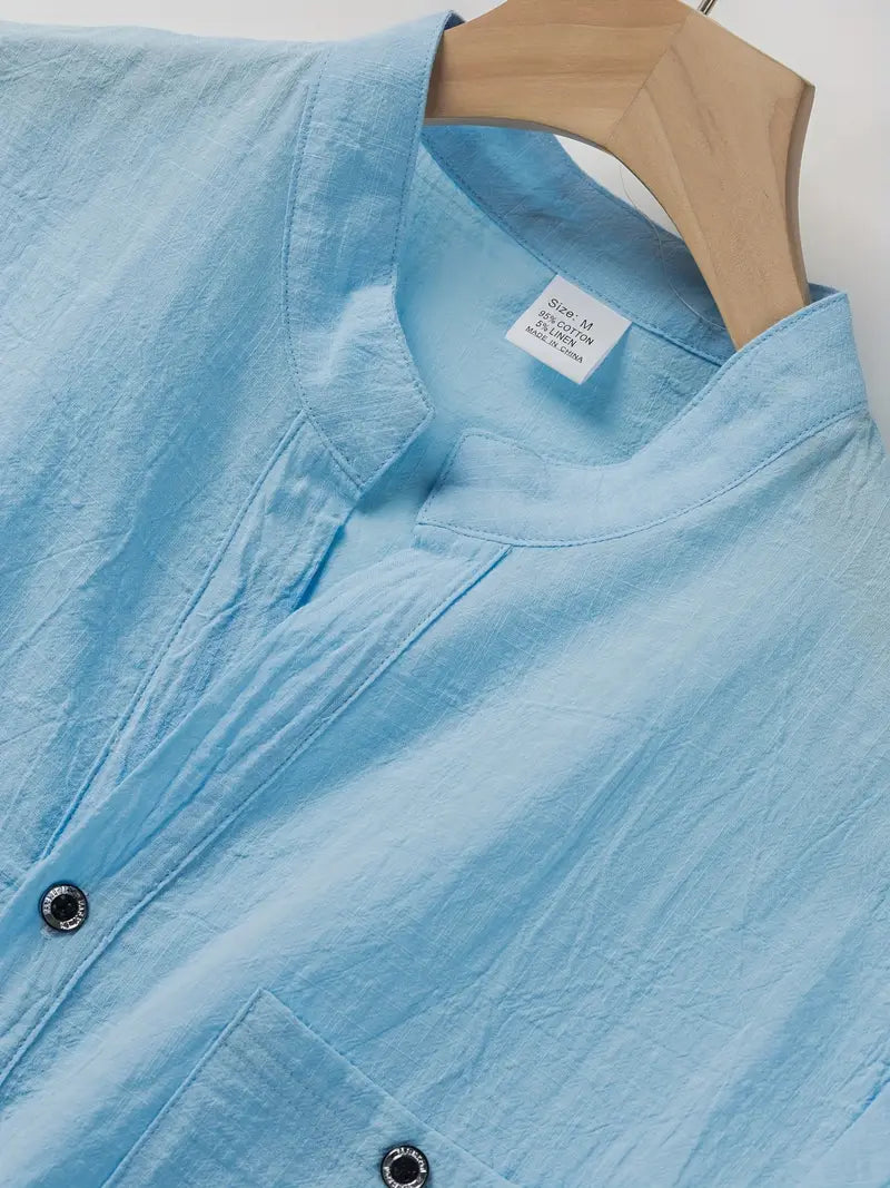 Vaughn - Elegante Camisa De Manga Corta