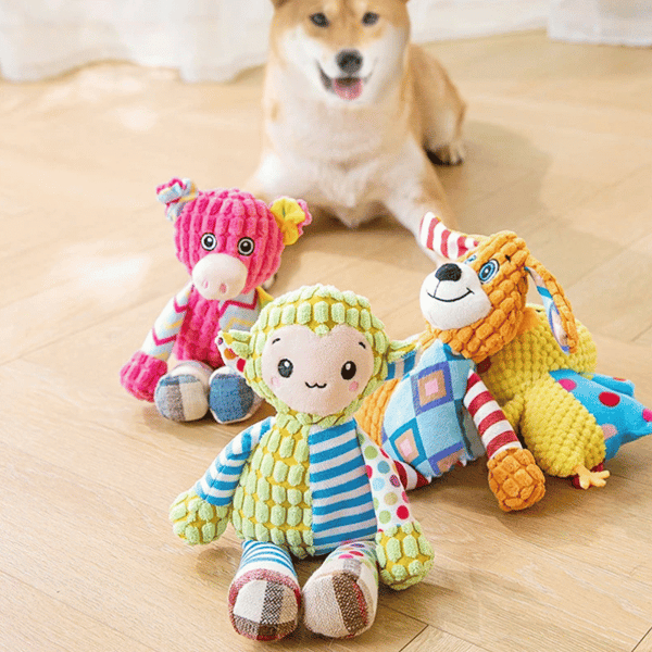 SqueakPaw - Immortal Squeaker Peluche Para Masticadores Agresivos
