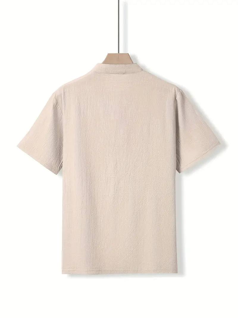 Vaughn - Elegante Camisa De Manga Corta