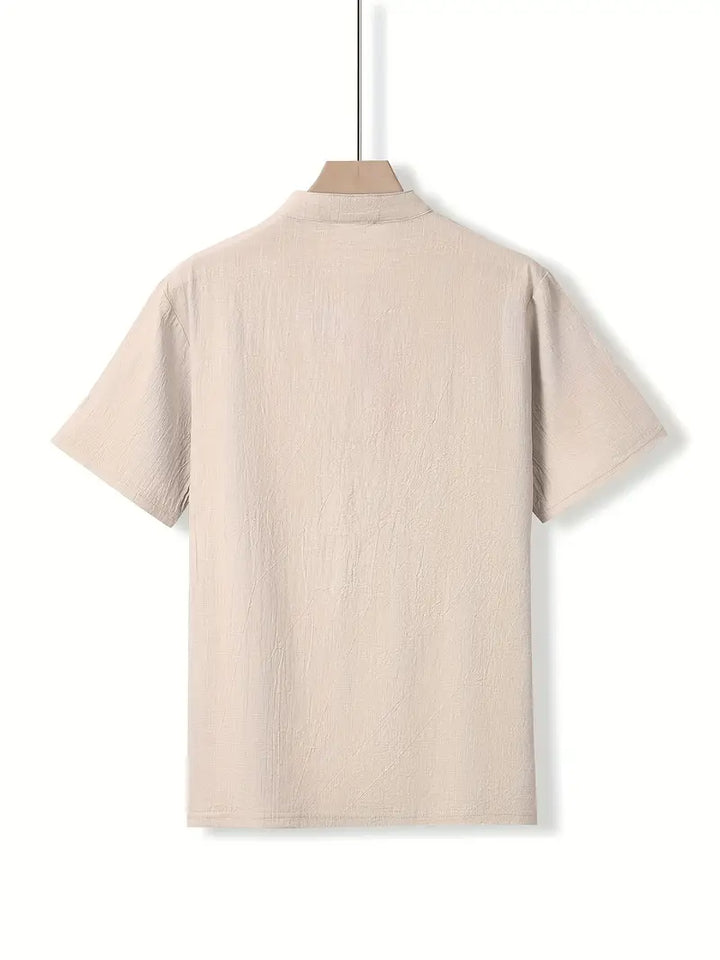 Vaughn - Elegante Camisa De Manga Corta