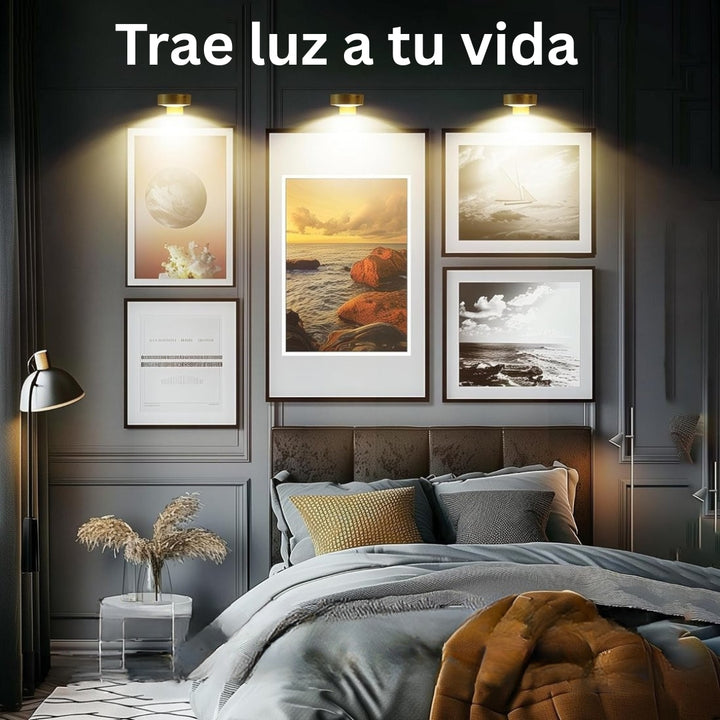 GlowFrame - Luz Magnética Para Pintar con 13 Modos de Iluminación ( Paquete de 3 )