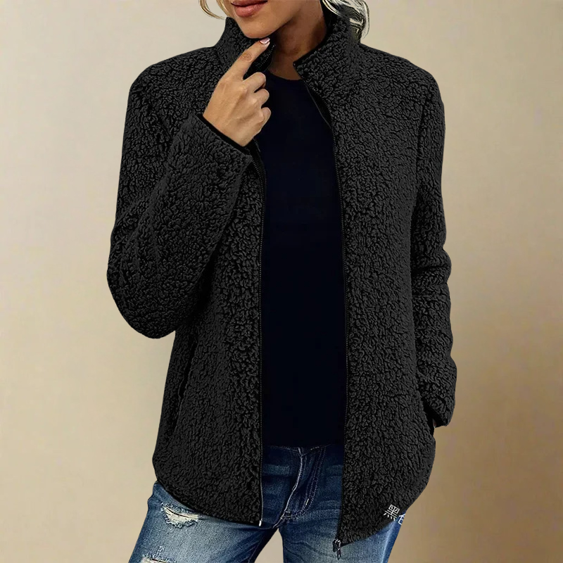 Zena - Chaqueta Polar con Bolsillos Dobles