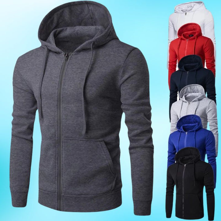 Veikko - Largo Manga Sudadera Con Capucha
