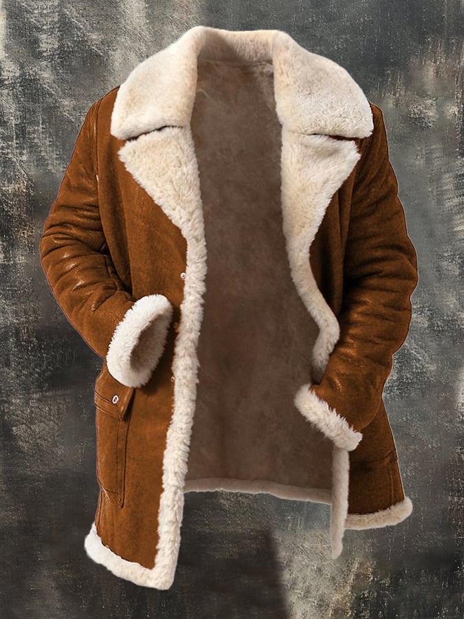 Wojciech - Chaqueta De Felpa Gruesa y Cálida