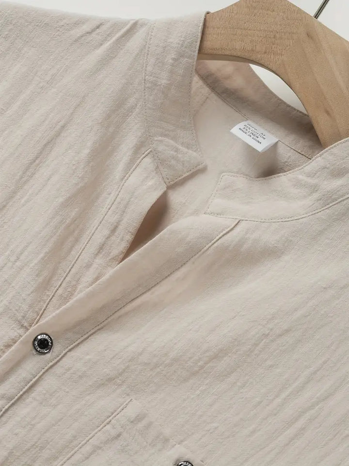 Vaughn - Elegante Camisa De Manga Corta