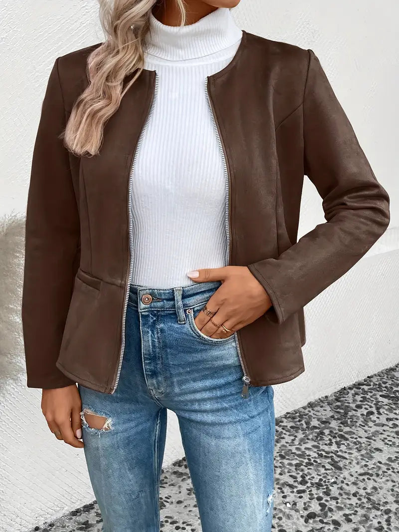 Roksana - Chaqueta Con Cremallera