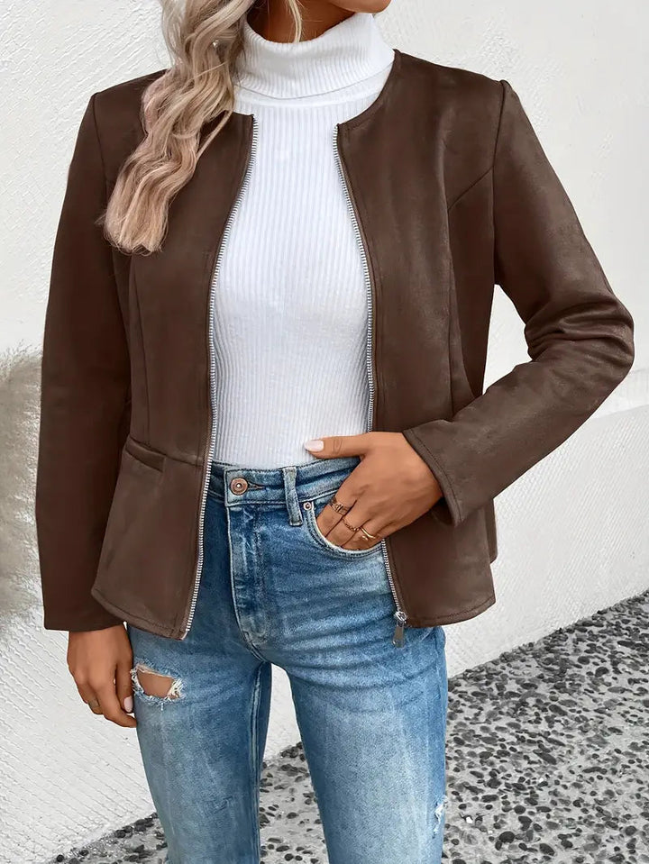 Roksana - Chaqueta Con Cremallera