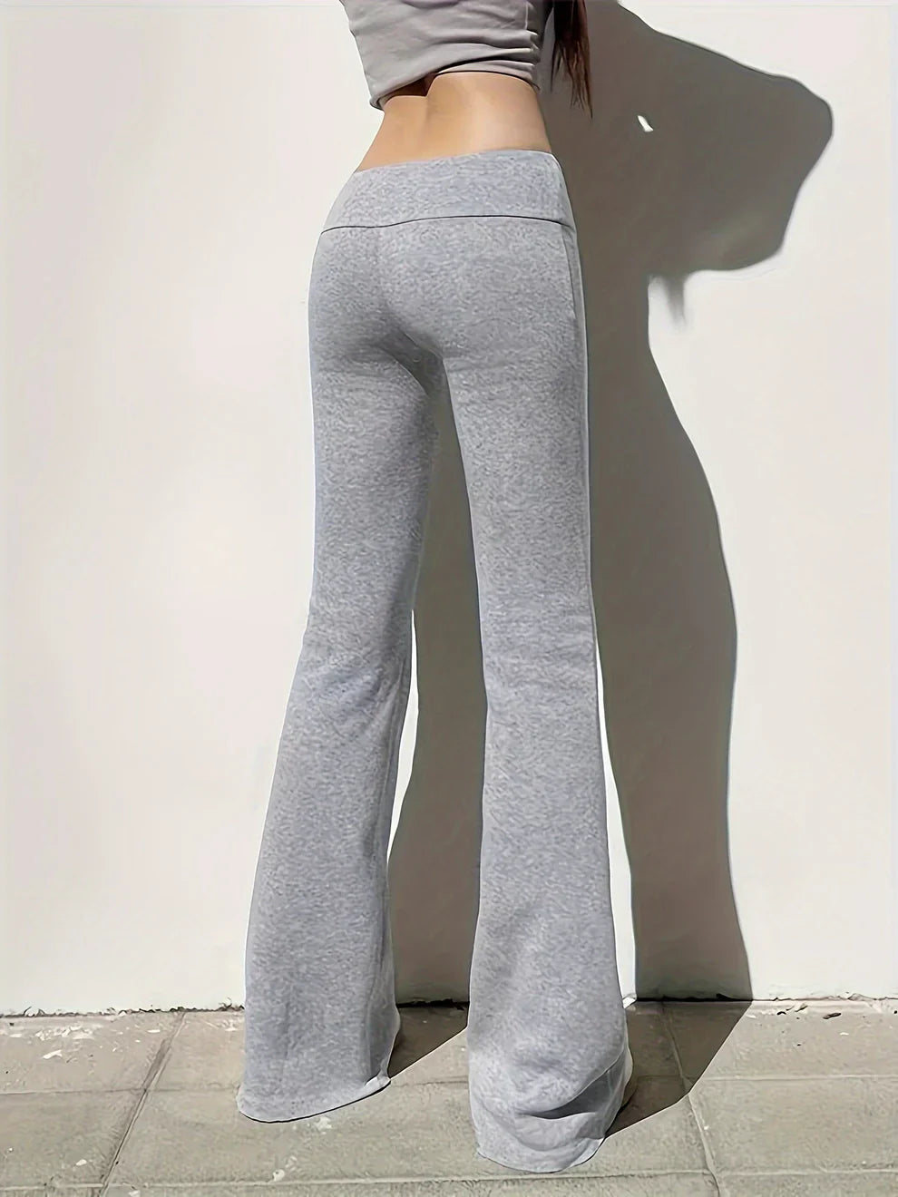 Eefje - Pantalones Acampanados De Punto