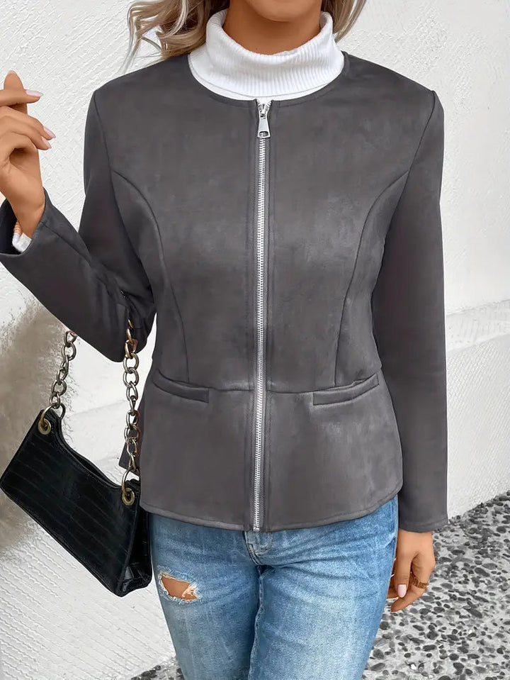 Roksana - Chaqueta Con Cremallera
