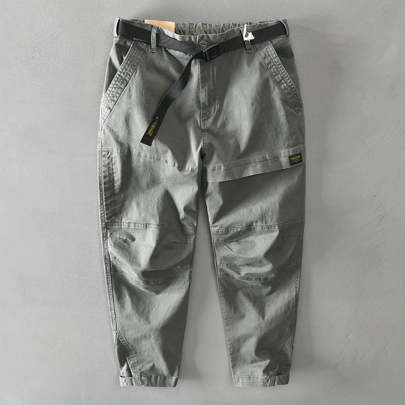 Zander - Pantalones Holgados de Algodón