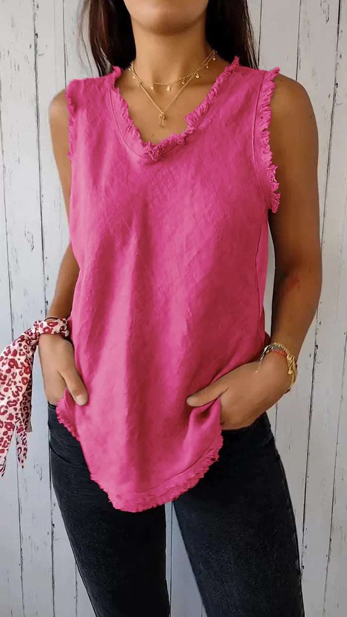 Myriam - Chaleco Con Cuello en V