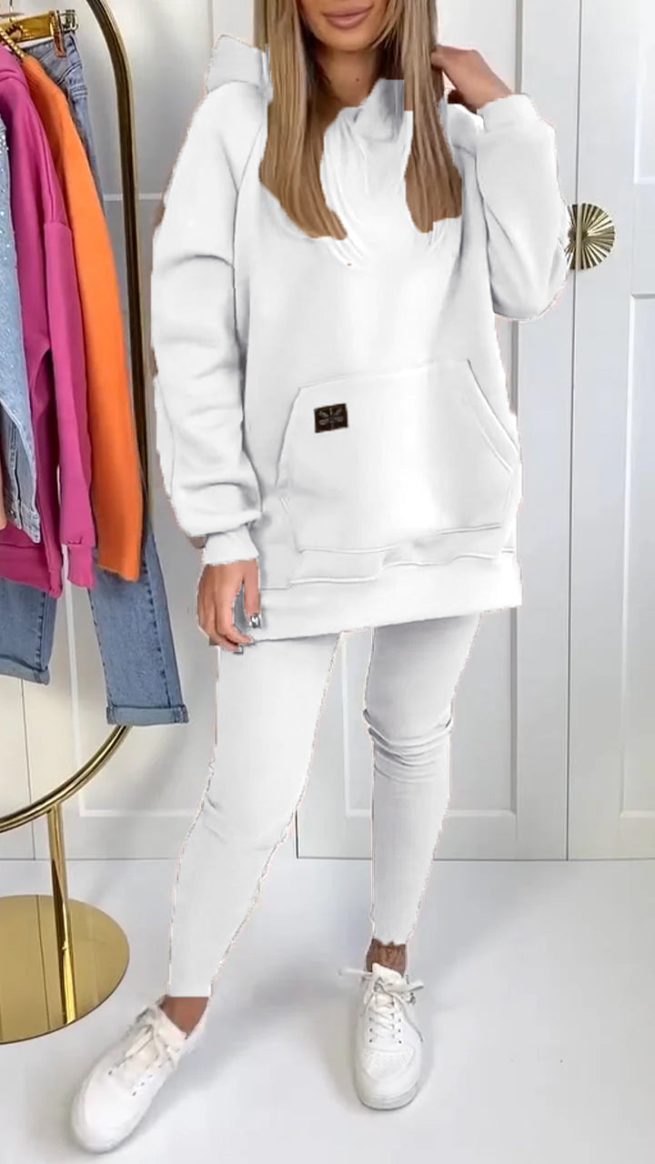 Neija - Conjunto Informal de Sudadera con Capucha y Leggings