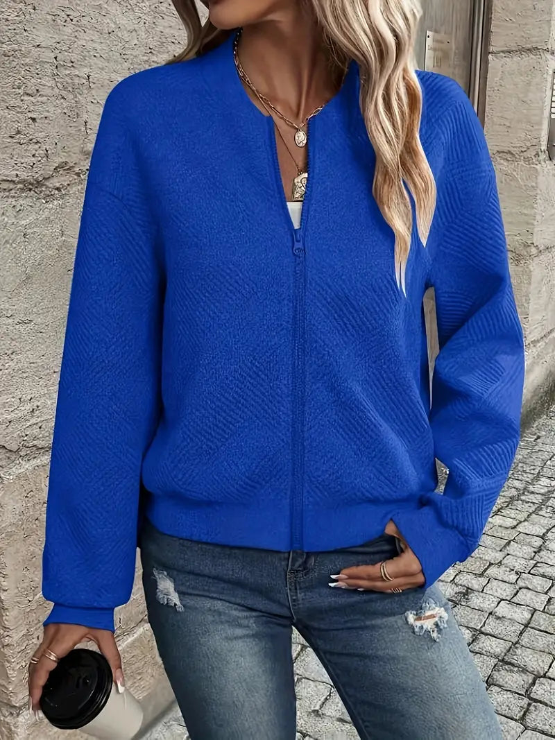 Juanita - Chaqueta de Primavera Con Cremallera