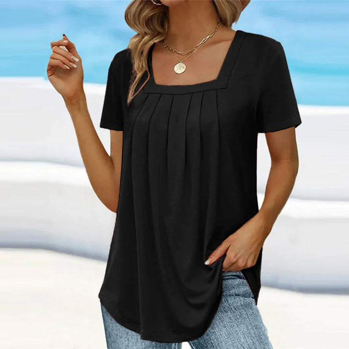 Aracely - Blusa Plisada