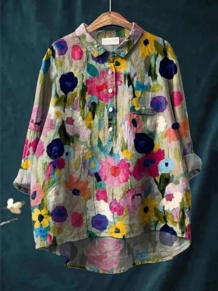 Emery - Blusa Con Estampado Florales