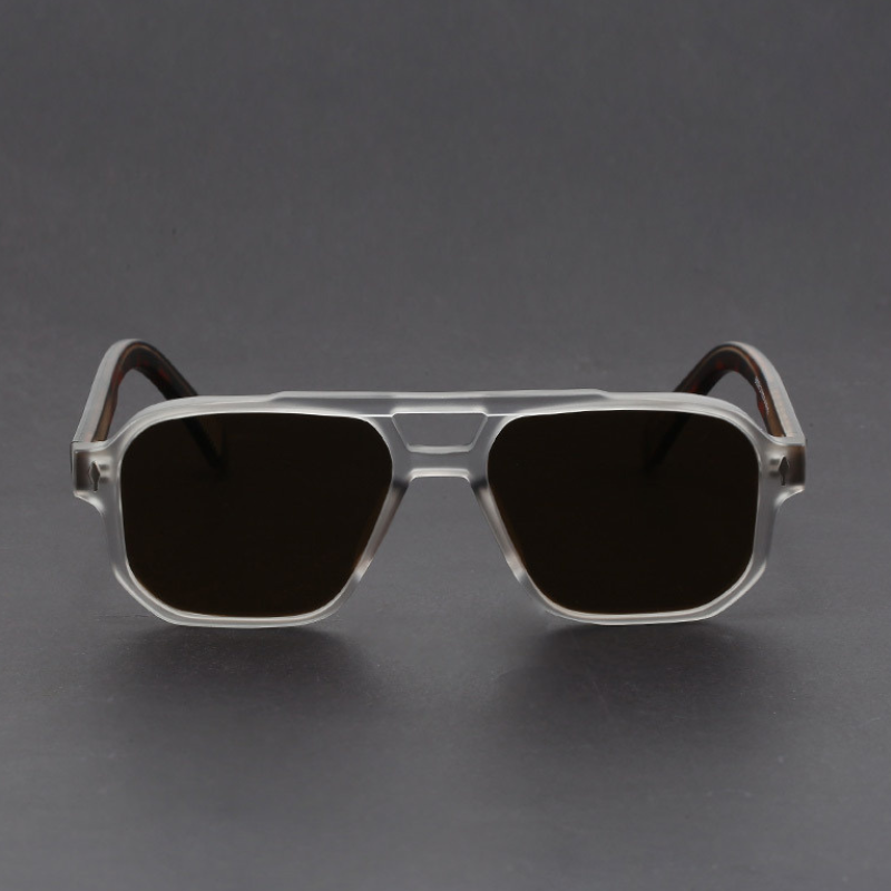Kieran - Gafas de sol Cuadradas de Dos Tonos