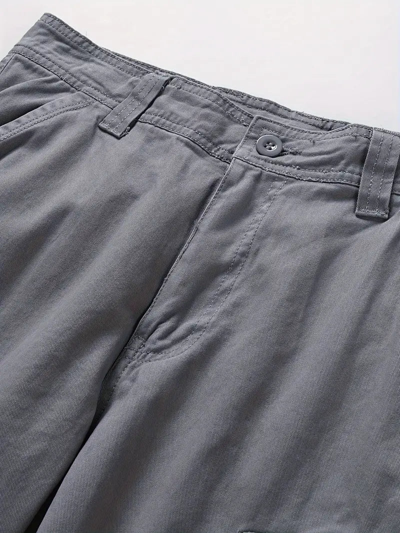 Mauro - Elegantes Pantalones Cortos Con Multibolsillos