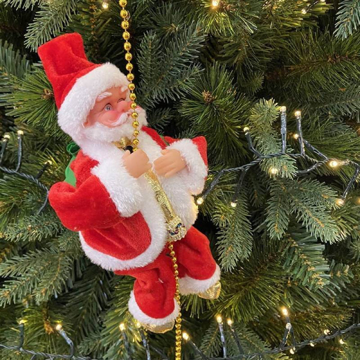 ClimbingClaus - Papá Noel Escalando y Tocando Música