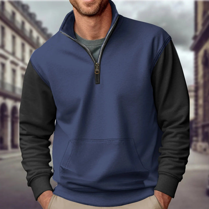 Tammo - Media cremallera Sin Capucha Pullover