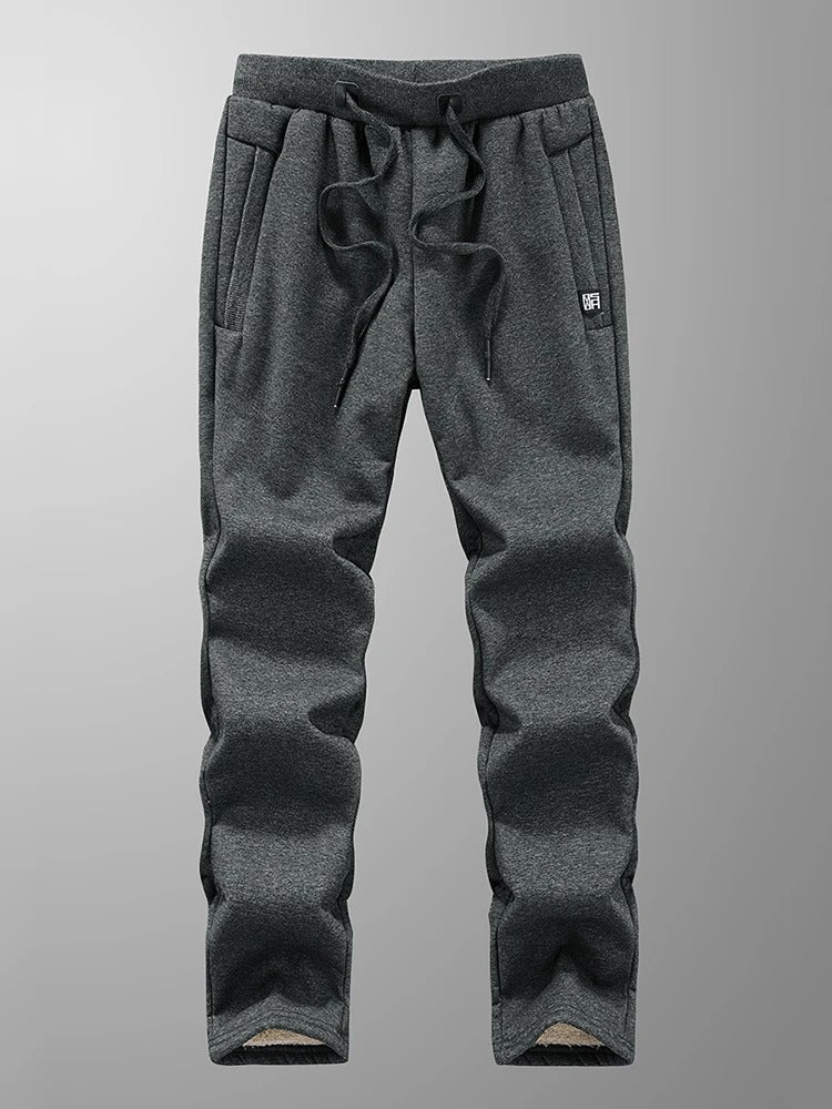 Tarik - Grueso Caliente Vellón Pantalones De Chándal