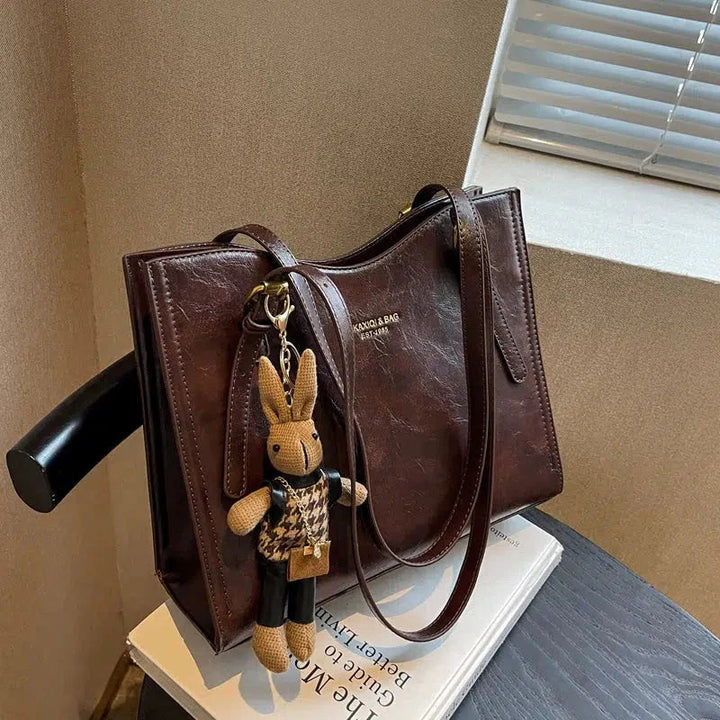 Lavina - Bolso de Hombro de Cuero vintage