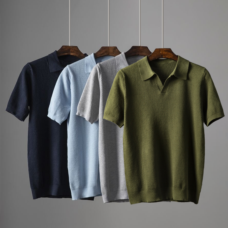Nilson - Elegante Polo de Manga Corta