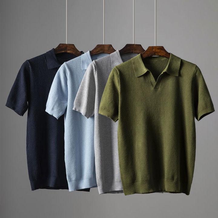 Nilson - Elegante Polo de Manga Corta
