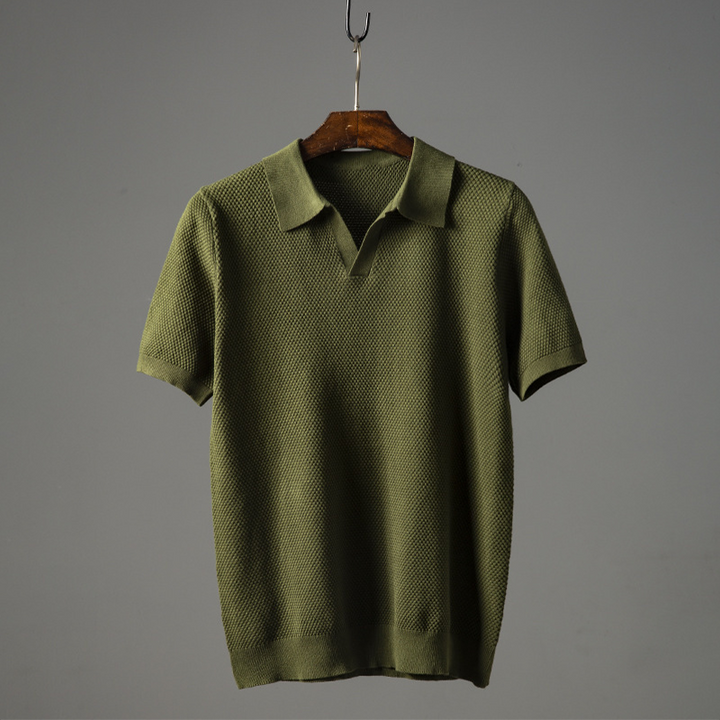 Nilson - Elegante Polo de Manga Corta
