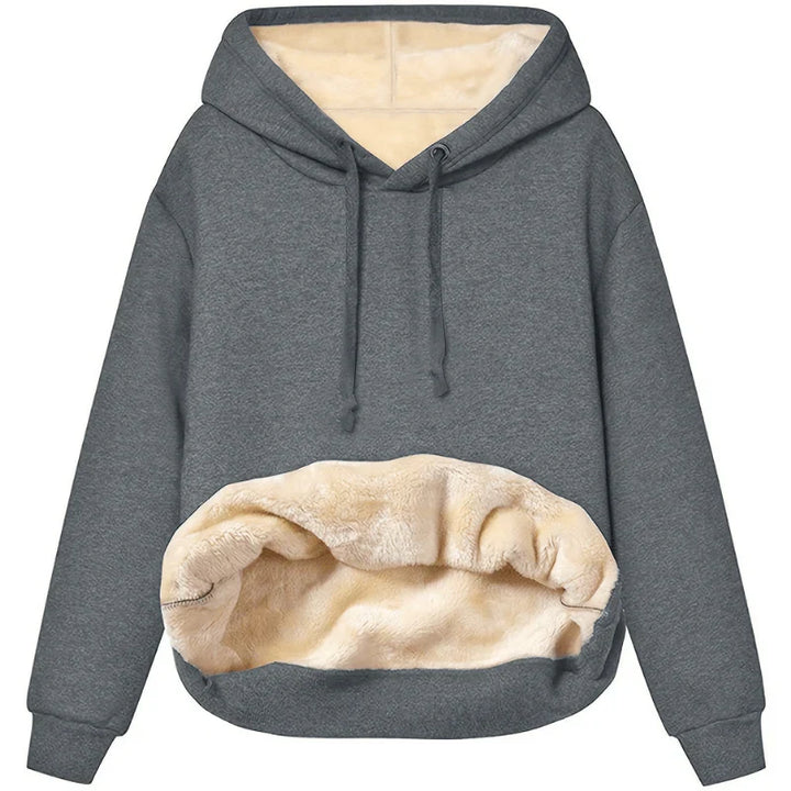 Babette -  Sudadera Polar Con Capucha Suave y Cálida