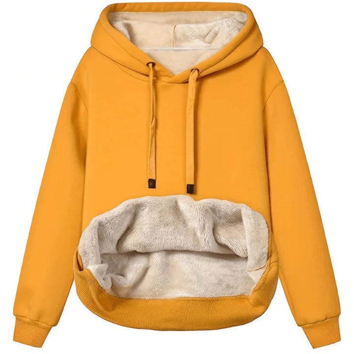 Babette -  Sudadera Polar Con Capucha Suave y Cálida
