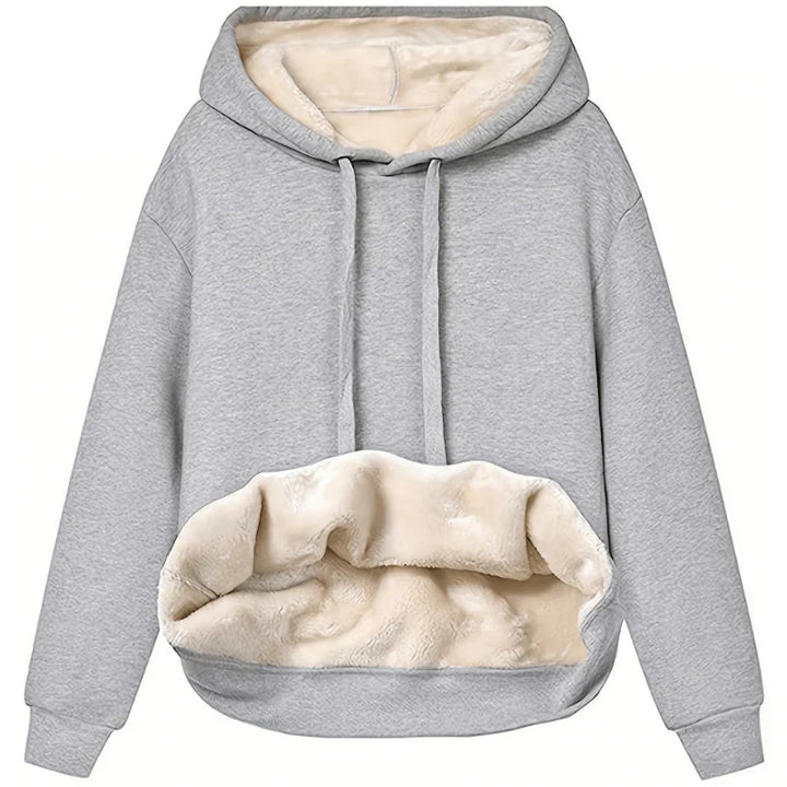 Babette -  Sudadera Polar Con Capucha Suave y Cálida