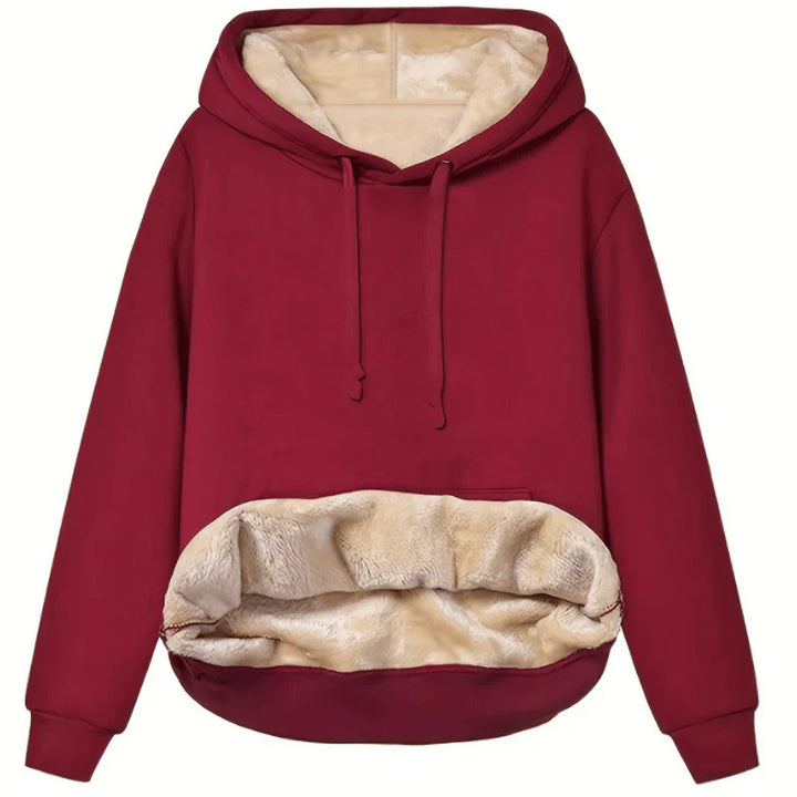 Babette -  Sudadera Polar Con Capucha Suave y Cálida
