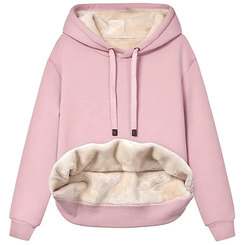Babette -  Sudadera Polar Con Capucha Suave y Cálida